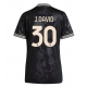 Juventus Jonathan David #30 Replike Rezervni Dres za Ženska 2025-26 Kratak Rukav